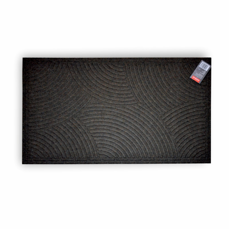 Wycieraczka mata wejściowa 45x75 prążki brązowa