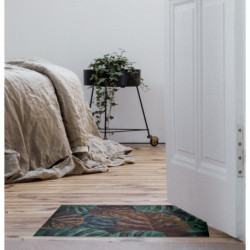 Wycieraczka wejściowa 45x75 print monstera liście