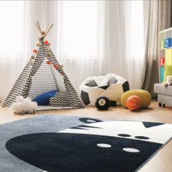 Dywanik dla dzieci z kolekcji AVANOS KIDS. Dywany Śląsk, Zebra.