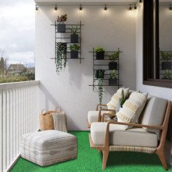 SZTUCZNA TRAWA ZIELONA Z NOPAMI