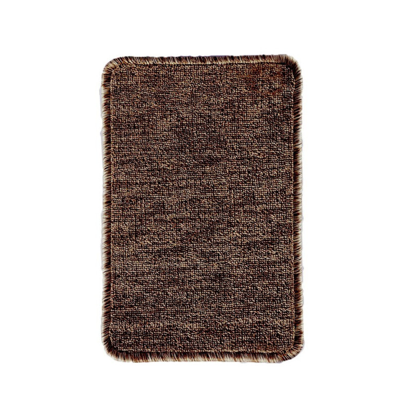 Dywan pętelkowy praktyczny brązowy