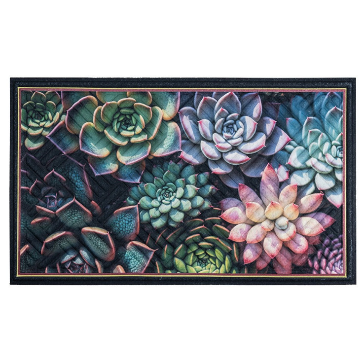 WYCIERACZKA LIMA MAT 45X75 LOTUS SUCCULENTS