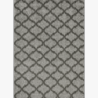 Dywan szary z geometrycznym wzorem – 100% polipropylen, 1200 g/m², 5 mm