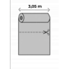 Wykładzina dywanowa Bellavita 9 – 100% poliester, 13,5 mm, 1950 g/m²