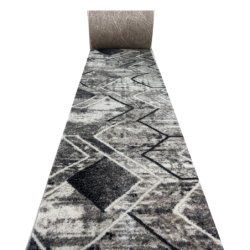 Chodnik Szary Nowoczesny wzór| Polipropylen 9 mm | Dowolna Długość