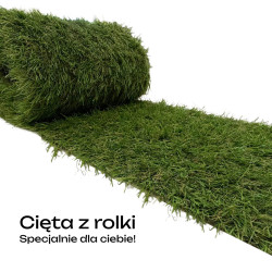 Sztuczna trawa Verde, 25 mm Gruba wysoka i miękka trawa na balkon taras