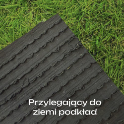 Sztuczna trawa Verde, 25 mm Gruba wysoka i miękka trawa na balkon taras