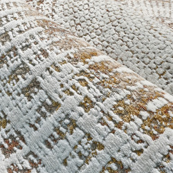 Dywan TENDER SETA Hali – nowoczesny dywan beżowo-niebieski | 8 mm | Premium