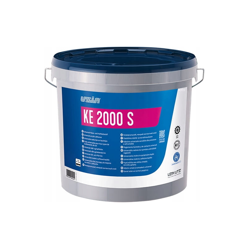 UZIN KE 2000 S 2 kg – klej do wykładzin PVC, LVT i linoleum