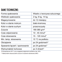 UZIN KE 2000 S 2 kg – klej do wykładzin PVC, LVT i linoleum