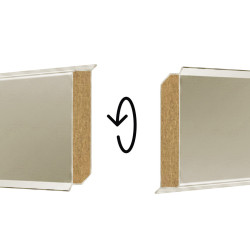 LISTWA PRZYPODŁOGOWA MDF FORMA KUBICZNA 2 W 1 KASZMIR 60MM 2,4M