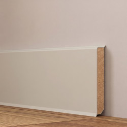 LISTWA PRZYPODŁOGOWA MDF FORMA KUBICZNA 2 W 1 KASZMIR 60MM 2,4M