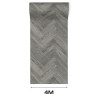 WYKŁADZINA PCV ICONIK 450-SKANE HERRINGBONE DIM GREY 4M - zdjęcie 4