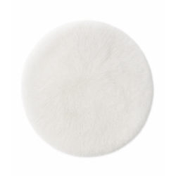 DYWAN BELLAROSSA NOWOCZESNY SHAGGY | KOŁO | BIAŁY |  DYWAN DO SALONU